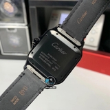 NEW 2021 / V6 FACTORY BEST 1:1 / CARTIER SANTOS DE LARGE WSSA0039 DLC BLACK