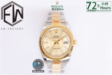 NEW 2021 / EW FACTORY BEST 1:1 / ROLEX DATE JUST 36MM NEW DIAL CAL.3235