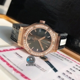 VIP NEW 2023 / ORIGINAL FACTORY BEST 1:1 / HUBLOT CLASIC FUSION 33MM WOMEN VÀNH 36 VIÊN KIM CƯƠNG THIÊN NHIÊN 1,8 CARAT