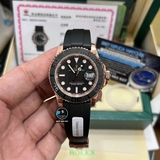 VIP NEW 2022 / ORIGINAL FACTORY 1:1 / ROLEX YACHT MASTER 40 116655 EVEROSE GOLD 18K 6UM