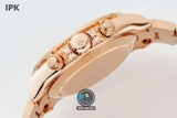 VIP NEW 2023 / IPK FACTORY BEST 1:1 / ROLEX DAYTONA RAINBOW 🌈 116595 DIAMOND ROSE GOLD 18K 40 X 12,2MM CAL.4130