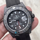 NEW 2022 / DIW FACTORY BEST 1:1 / ROLEX DIW GMT MASTER II CARBON FIBER LIMITED CAL.3186