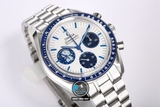 NEW 2022 / OS FACTORY BEST 1:1 / OMEGA Speedmaster “Silver Snoopy Award” 50th Anniversary Chronograph 42mm VER.2
