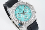 NEW 2022 / JVS FACTORY BEST 1:1 / ROLEX DAYTONA OYSTERFLEX 🌈 DIAMOND BAGUETTE 40 X 12,2MM CAL.7750