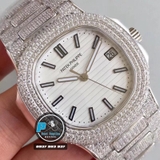 TW FACTORY BEST 1:1 / PATEK PHILIPPE NAUTILUS 5711 FULL DIAMOND