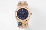 NEW 2021 / ZF FACTORY BEST 1:1 / AP ROYAL OAK EXTRA-THIN 15202OR GOLD 39MM