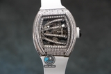 NEW 2022 / RM FACTORY BEST 1:1 / RICHARD MILLER RM 59-01 FULL DIAMOND BAGUETTE TOURBILLION LIMITED