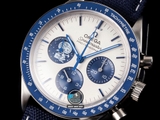 NEW 2022 / GS FACTORY BEST 1:1 / OMEGA SPEEDMASTER APOLLO 13 Silver Snoopy Award” 50TH ANNIVERSARY LIMITED 42MM CAL.3861 FULL OPTION