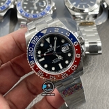 NEW 2021 / CLEAN FACTORY BEST 1:1 / ROLEX GMT MASTER II PESSI THÉP 904L CAL.3186