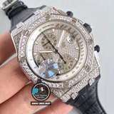 JF FACTORY BEST 1:1 / AP ROYAL OAK OFFSHORE CHRONOGRAPH FULL DIAMOND 42
