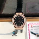 VIP NEW 2023 / ORIGINAL FACTORY BEST 1:1 / HUBLOT CLASIC FUSION 33MM WOMEN VÀNH 36 VIÊN KIM CƯƠNG THIÊN NHIÊN 1,8 CARAT