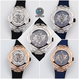 NEW 2021 / HB FACTORY BEST 1:1 / HUBLOT BIG BANG SANG BLEU II CHRONOGRAPH 45MM LIMITED