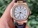 VIP NEW 2021 / ORIGINAL FACTORY BEST 1:1 / PATEK PHILIPPE NAUTILUS 5711/1R 40MM VÀNG HỒNG 18K. VÀNG KIM CƯƠNG THIÊN NHIÊN