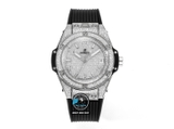 NEW 2022 / MS FACTORY BEST 1:1 / HUBLOT ONE CLICK STEEL DIAMOND 39MM HUB.1270