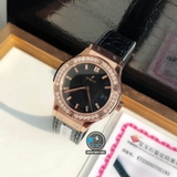 VIP NEW 2023 / ORIGINAL FACTORY BEST 1:1 / HUBLOT CLASIC FUSION 33MM WOMEN VÀNH 36 VIÊN KIM CƯƠNG THIÊN NHIÊN 1,8 CARAT