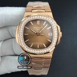 PF FACTORY BEST 1:1 / PATEK PHILIPPE NAUTILUS 5711 VER.2 DIAMOND BEZEL