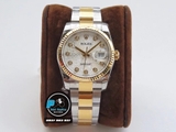DJ FACTORY BEST 1:1 / ROLEX DATEJUST 36 BRACELET 3D GOLD 18K
