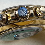 NEW 2022 / BETTER (3K) FACTORY BEST 1:1 / ROLEX DAYTONA OYSTER GREEN GOLD 40 x 12,2MM CAL.4130