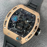 NEW 2020 / JB FACTORY BEST 1:1 / RICHARD MILLER RM 52-01 TOURBILLION LIMITED TITANIUM CERAMIC
