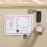 NEW 2021 / ORIGINAL FACTORY BEST 1:1 / AP ROYAL OAK LADY 67601 33MM VÀNH 32 VIÊN KIM CƯƠNG THIÊN NHIÊN 0,65 LY