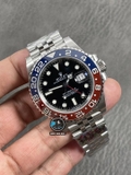NEW 2021 / CLEAN FACTORY BEST 1:1 / ROLEX GMT MASTER II PESSI THÉP 904L CAL.3186