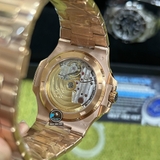 NEW 2022 / 3K FACTORY BEST 1:1 / PATEK PHILIPPE NAUTILUS 5711 ROSE GOLD 40MM CAL.324SC