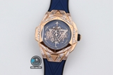 NEW 2021 / HB FACTORY BEST 1:1 / HUBLOT BIG BANG SANG BLEU II CHRONOGRAPH 45MM LIMITED
