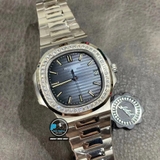 NEW 2020 / PPF FACTORY BEST 1:1 / PATEK PHILIPPE NAUTILUS 5711 VER.4 DIAMOND BEZEL
