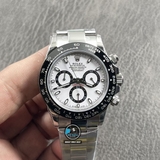 NEW 2022 / EF FACTORY BEST 1:1 / ROLEX DAYTONA OYSTER FLEX & STEEL 40 X 13.4MM CORE 7750