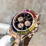 NEW 2020 / BL FACTORY BEST 1:1 / ROLEX DAYTONA OYSTER RAINBOW GOLD
