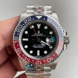 NEW 2021 / GS FACTORY BEST 1:1 / ROLEX GMT MASTER II THÉP 904L CAL.3186