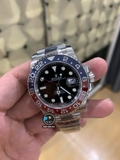 NEW 2021 / CLEAN FACTORY BEST 1:1 / ROLEX GMT MASTER II PESSI THÉP 904L CAL.3186