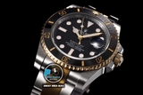 AR FACTORY BEST 1:1 / ROLEX SUBMARINE DATE 40 GOLD STEEL