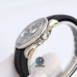 NEW 2023 / BEST FACTORY 1:1 / ROLEX YACHT MASTER 126679SAB FULL DIAMOND BEZEL 40MM CAL.3135