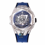 NEW 2022 / BB FACTORY BEST 1:1 / HUBLOT BIG BANG SANG BLEU II 45MM HUB.1240