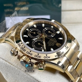 NEW 2022 / BETTER (3K) FACTORY BEST 1:1 / ROLEX DAYTONA OYSTER STEEL GOLD 40 x 12,2MM CAL.4130