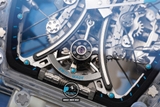 NEW 2021 / RM FACTORY BEST 1:1 / RICHARD MILLER RM 53-02 TOURBILLON SHAPHIRE CRYSTAL LIMITED