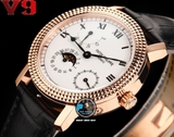 NEW 2023 / V9 FACTORY BEST 1:1 / PATEK PHILIPPE Calatrava 5057G “Cortina Watch 50th Anniversary