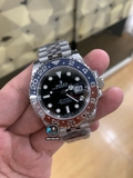 NEW 2021 / CLEAN FACTORY BEST 1:1 / ROLEX GMT MASTER II PESSI THÉP 904L CAL.3186