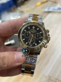 NEW 2023 / CLEAN FACTORY BEST 1:1 / ROLEX DAYTONA OYSTER DEMI 40 x 12,2MM CAL.4130