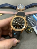 NEW 2021 / 3K FACTORY BEST 1:1 / PATEK PHILIPPE AQUANAUT 5167R 40MM ROSE GOLD CAL.324SC