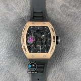 NEW 2020 / JB FACTORY BEST 1:1 / RICHARD MILLER RM 52-01 TOURBILLION LIMITED TITANIUM CERAMIC