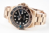 NEW 2022 / GS FACTORY BEST 1:1 / ROLEX GMT MASTER II VER.4 EVEROSE GOLD THÉP 904L CAL.3285