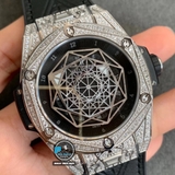 NEW 2020 / HB FACTORY BEST 1:1 / HUBLOT BIG BANG SANG BLEU 45 DIAMOND LIMITED