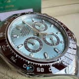 NEW 2022 / BETTER (3K) FACTORY BEST 1:1 / ROLEX DAYTONA OYSTER STEEL 116506IBL BLUE ICE DIAL 40 x 12,2MM CAL.4130