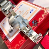 VIP NEW 2023 / ORIGINAL FACTORY BEST 1:1 / CARTIER BALLON BLEU 42MM VÀNH ĐÍNH 127 VIÊN KIM CƯƠNG VVS 1,5 - 2 CARAT CORE ETA 2824-2 SWISS