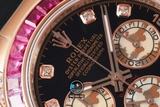 NEW 2022 / JVS FACTORY BEST 1:1 / ROLEX DAYTONA OYSTER RAINBOW 🌈 DIAMOND 40 X 12,5MM CAL.7750
