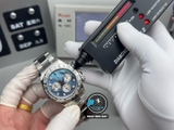 NEW 2025 / PPM FACTORY BEST 1:1 / ROLEX DAYTONA CAL.4130 DIAMOND BAGUETTE BEZEL