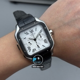 NEW 2025 / TW FACTORY BEST 1:1 / CARTIER SANTOS DE CHRONOGRAPH EXTRA-LARGE