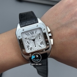 NEW 2025 / TW FACTORY BEST 1:1 / CARTIER SANTOS DE CHRONOGRAPH EXTRA-LARGE